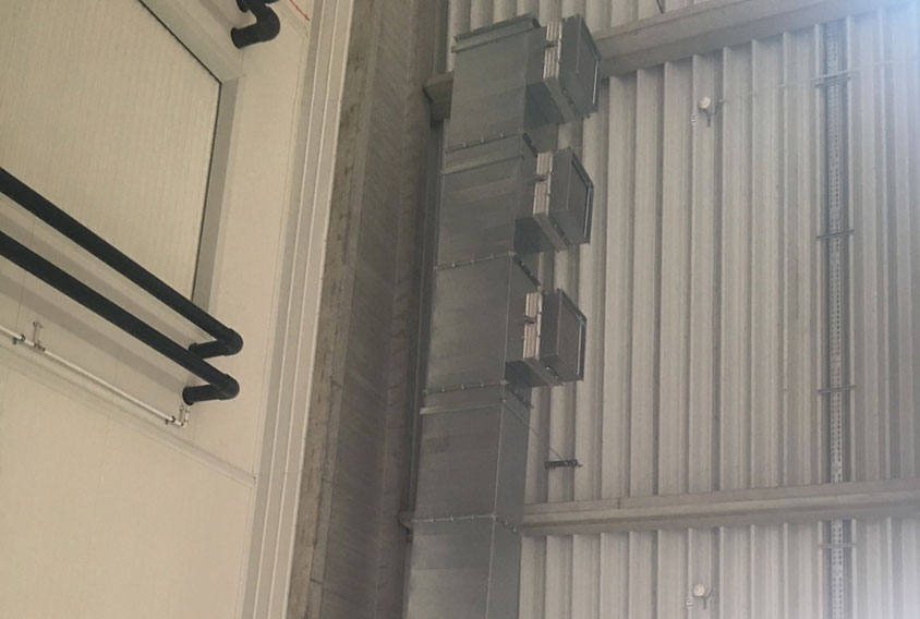 GBZ Inženjering ventilacija u industrijskom objektu